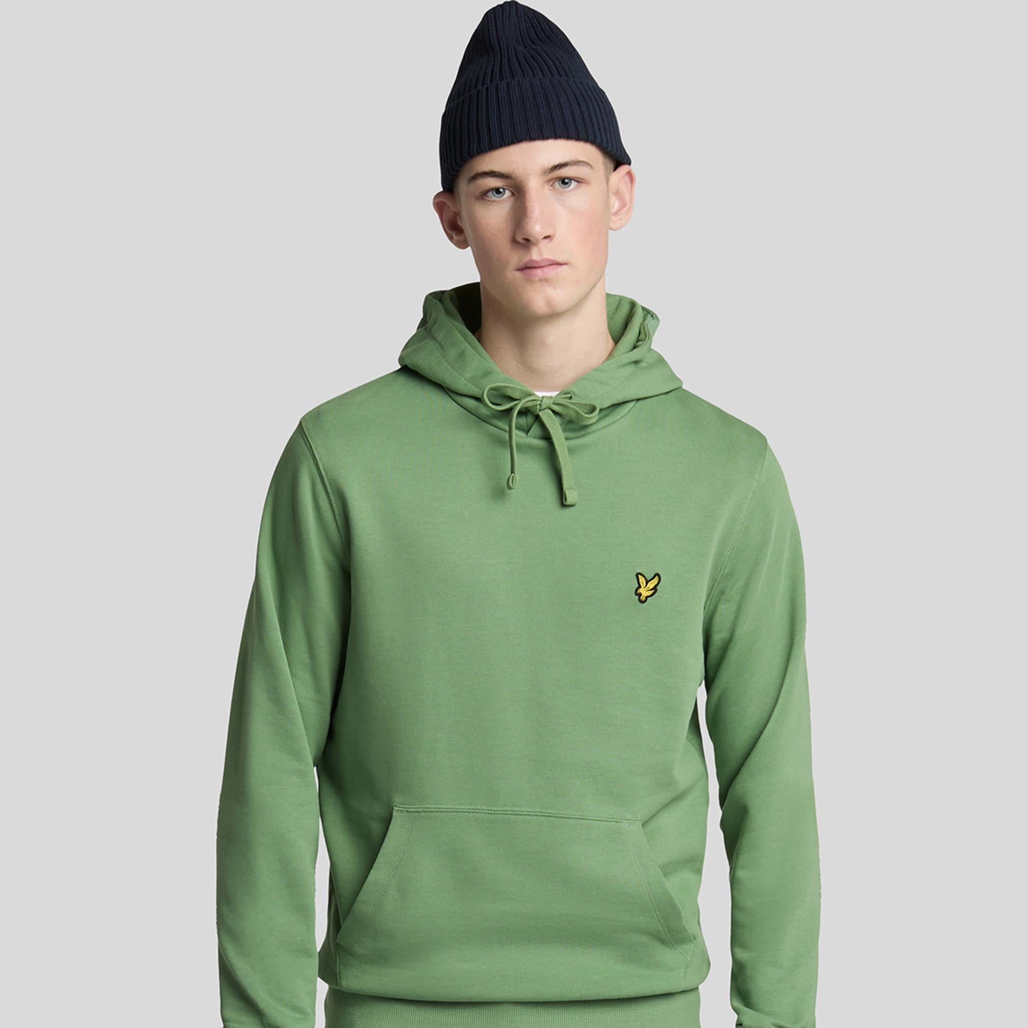 Lyle & Scott Pullover Mens Hoodie Smoke Green